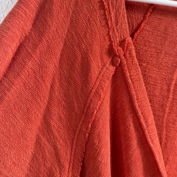 BOGO! {Anthro} Pilcro stonewashed cross front sweatshirt - Picture 8 of 10